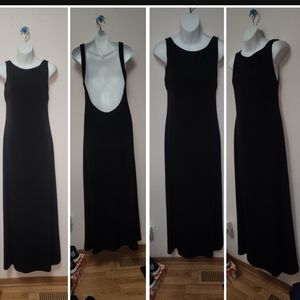 ASHLEE Black Long Formal Dress 8